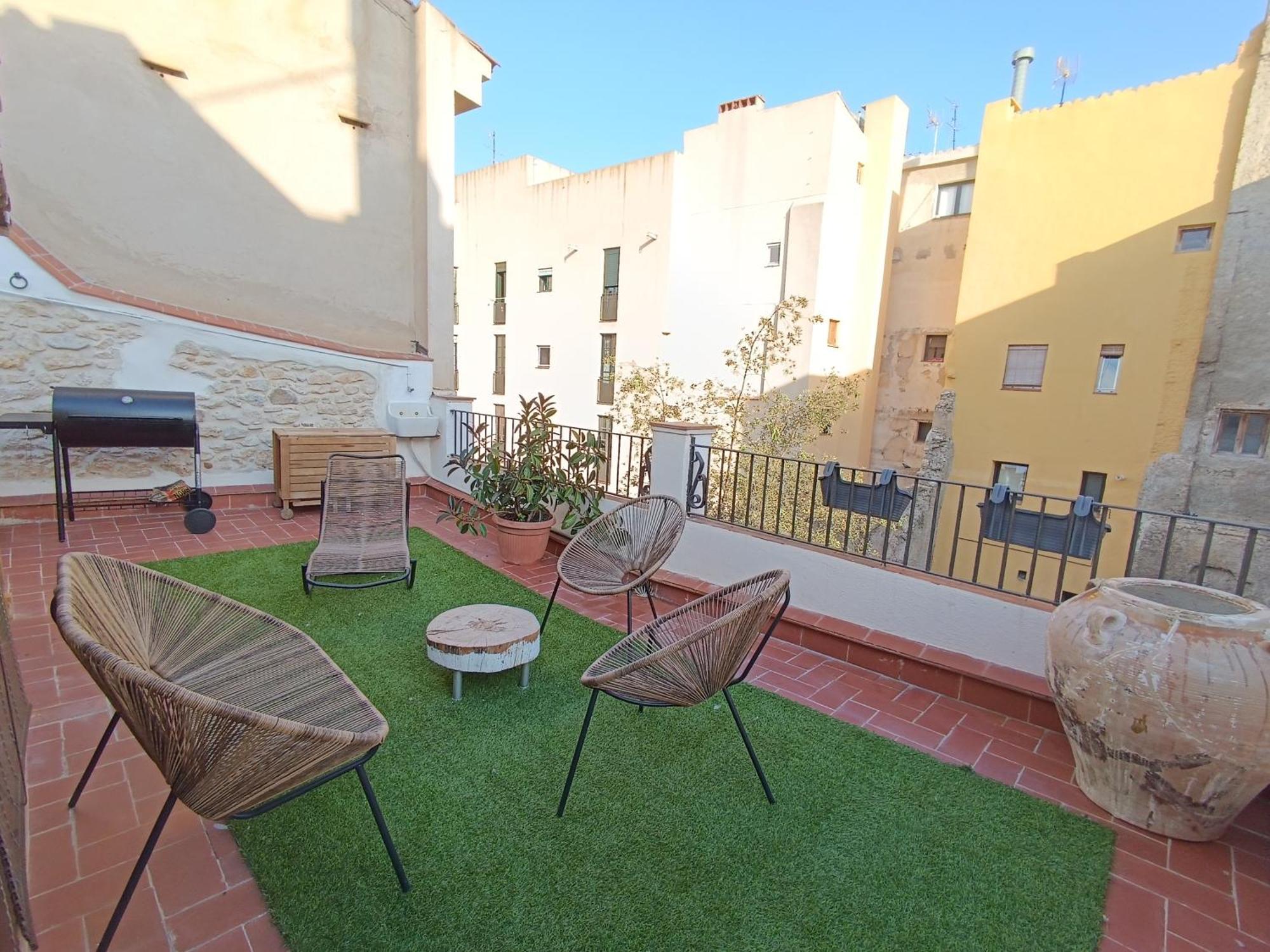 Petra Apartments -Old City With Terrace And Barbecue- Tarragona Exterior foto